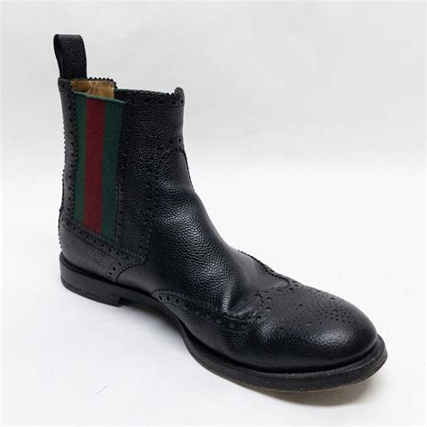 gucci ughs|gucci leather chelsea boots.